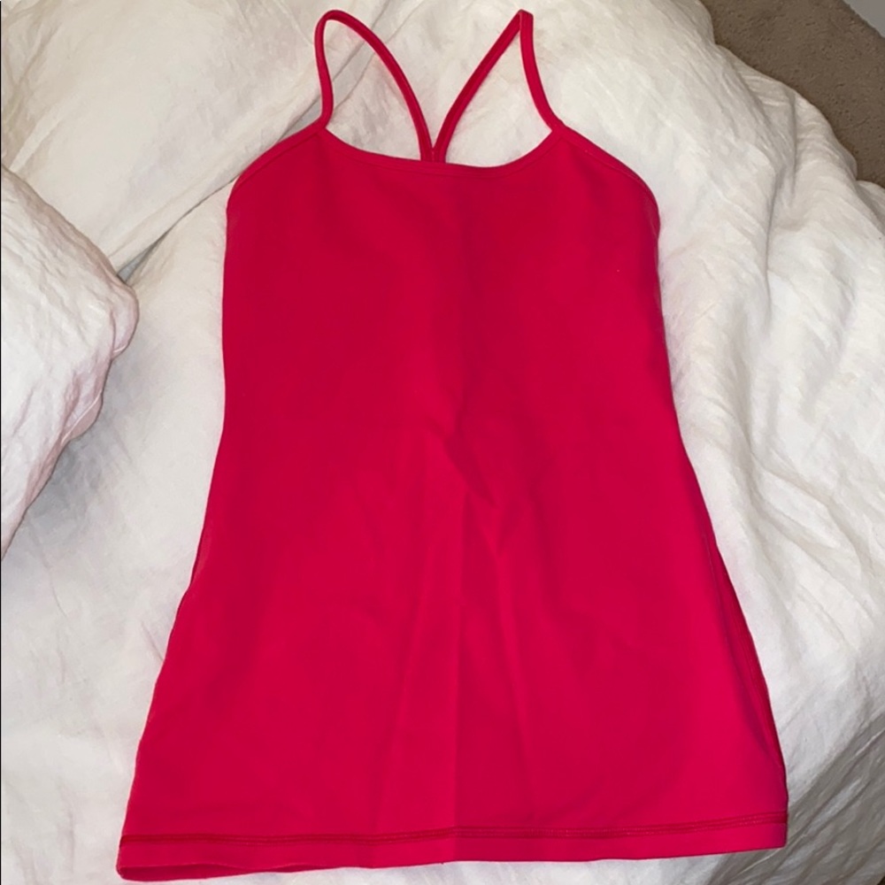 Lululemon tank with built in bra